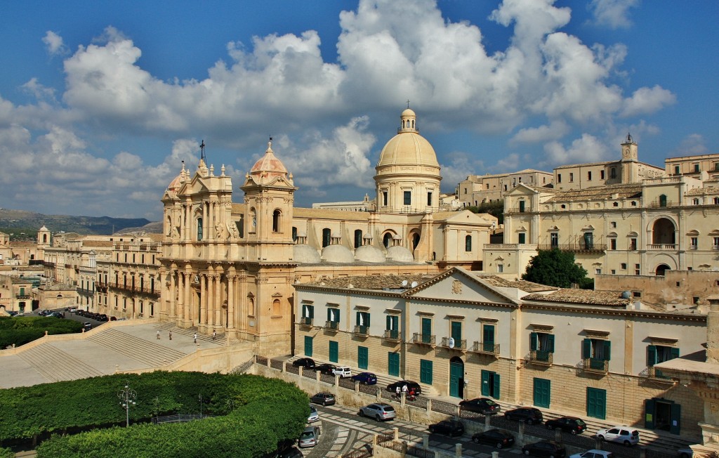 Foto: Vistas desde la iglesia de Santa Clara - Noto (Sicily), Italia