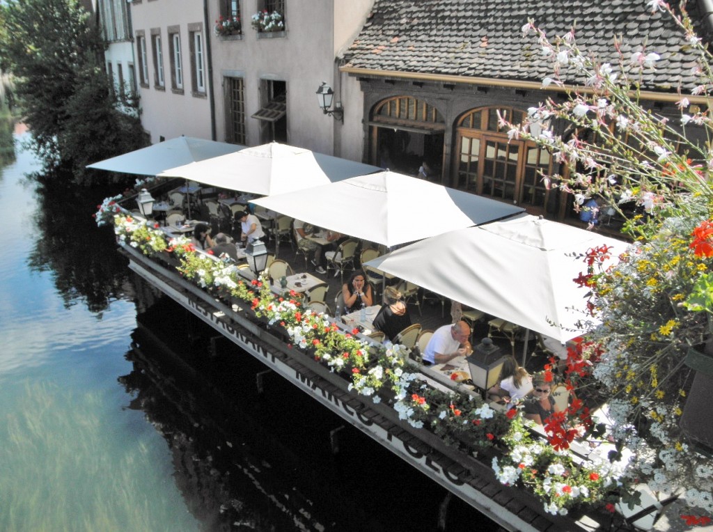 Foto: Canal del centro histórico - Estrasburgo (Strasbourg) (Alsace), Francia