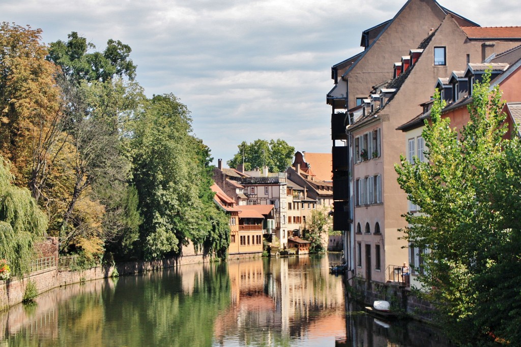 Foto: Canal del centro histórico - Estrasburgo (Strasbourg) (Alsace), Francia