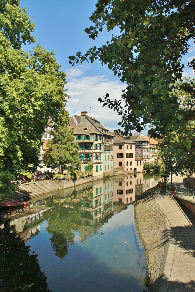 Foto: Canal del centro histórico - Estrasburgo (Strasbourg) (Alsace), Francia