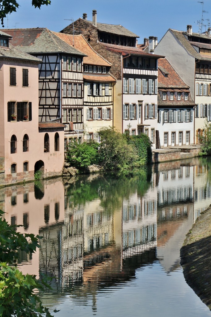 Foto: Canal del centro histórico - Estrasburgo (Strasbourg) (Alsace), Francia