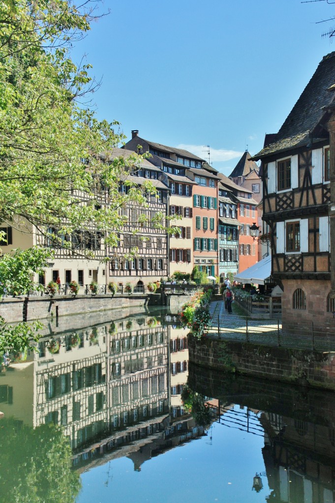 Foto: Canal del centro histórico - Estrasburgo (Strasbourg) (Alsace), Francia