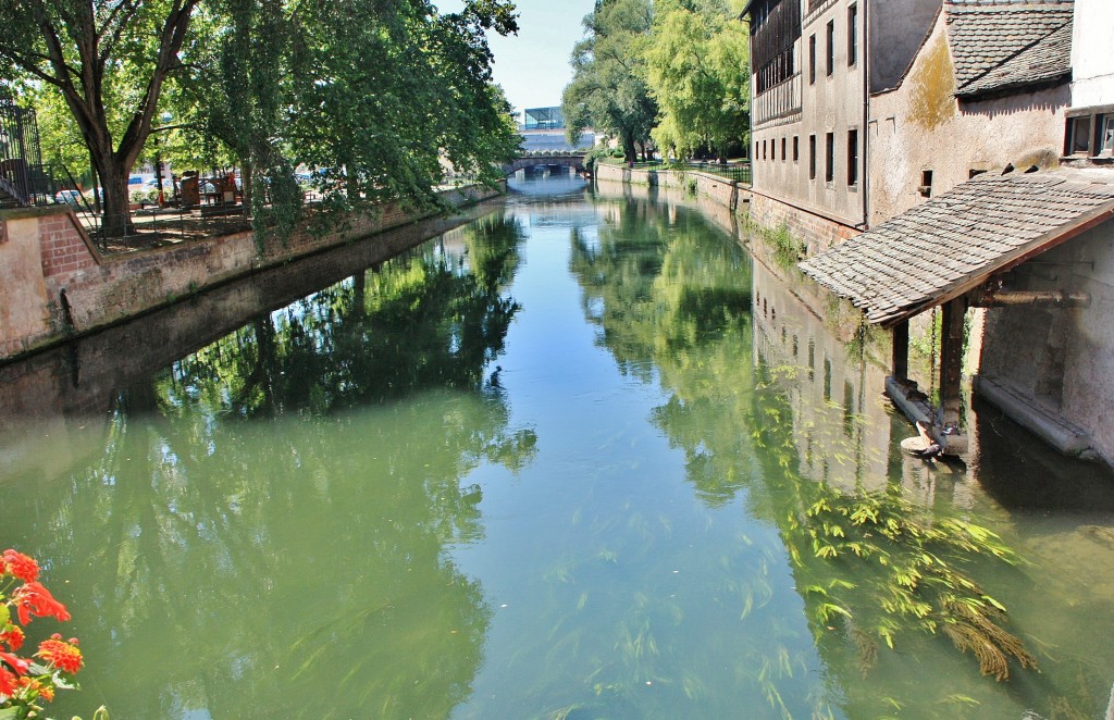 Foto: Canal del centro histórico - Estrasburgo (Strasbourg) (Alsace), Francia