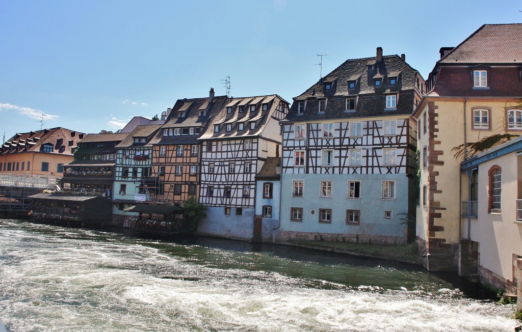 Foto: Canal del centro histórico - Estrasburgo (Strasbourg) (Alsace), Francia