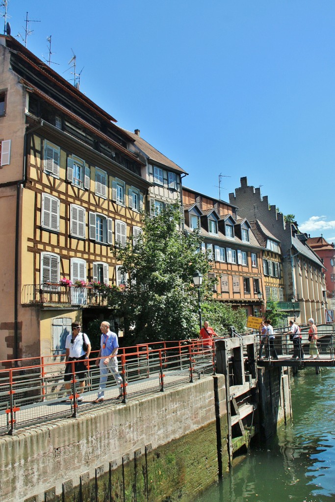 Foto: Canal del centro histórico - Estrasburgo (Strasbourg) (Alsace), Francia