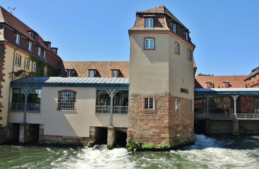 Foto: Molino de agua - Estrasburgo (Strasbourg) (Alsace), Francia