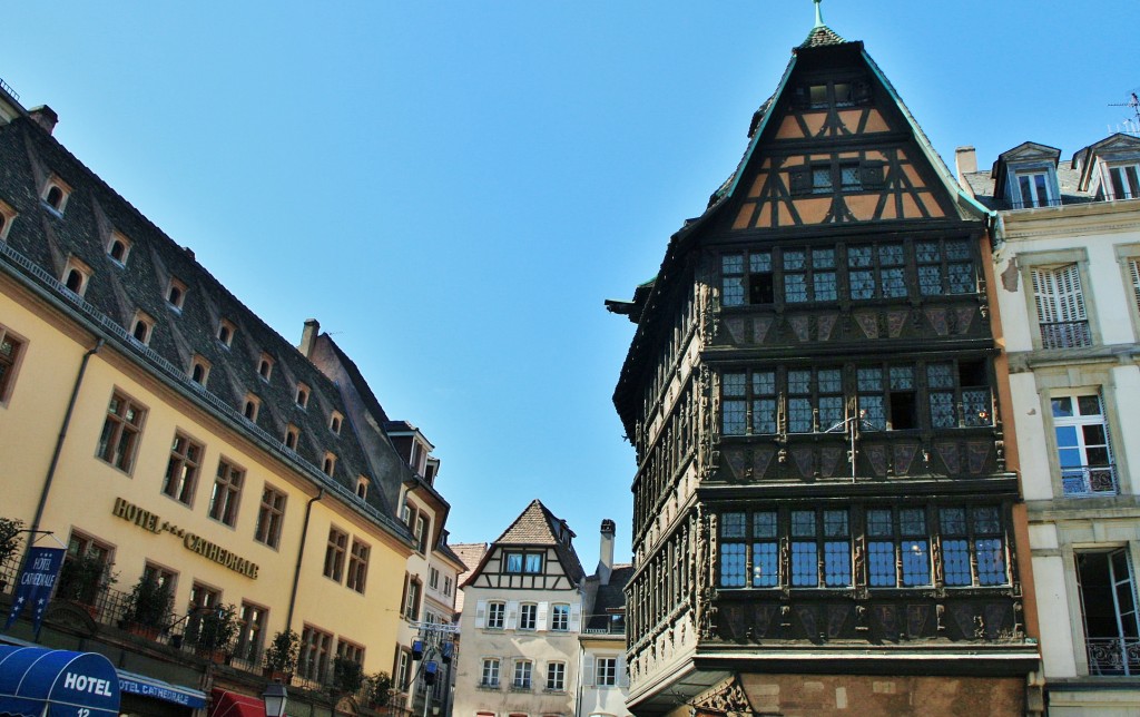 Foto: Plaza de la Catedral - Estrasburgo (Strasbourg) (Alsace), Francia