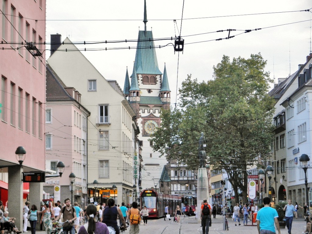 Foto: Centro histórico - Freiburg im Breisgau (Friburgo) (Baden-Württemberg), Alemania