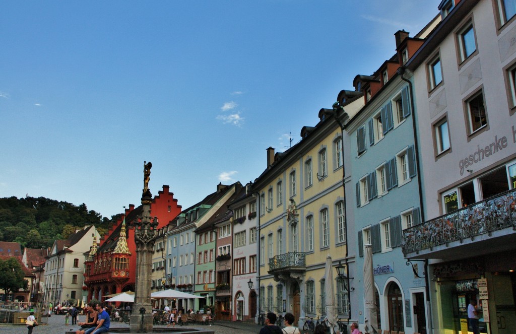 Foto: Plaza de la Catedral - Freiburg im Breisgau (Friburgo) (Baden-Württemberg), Alemania