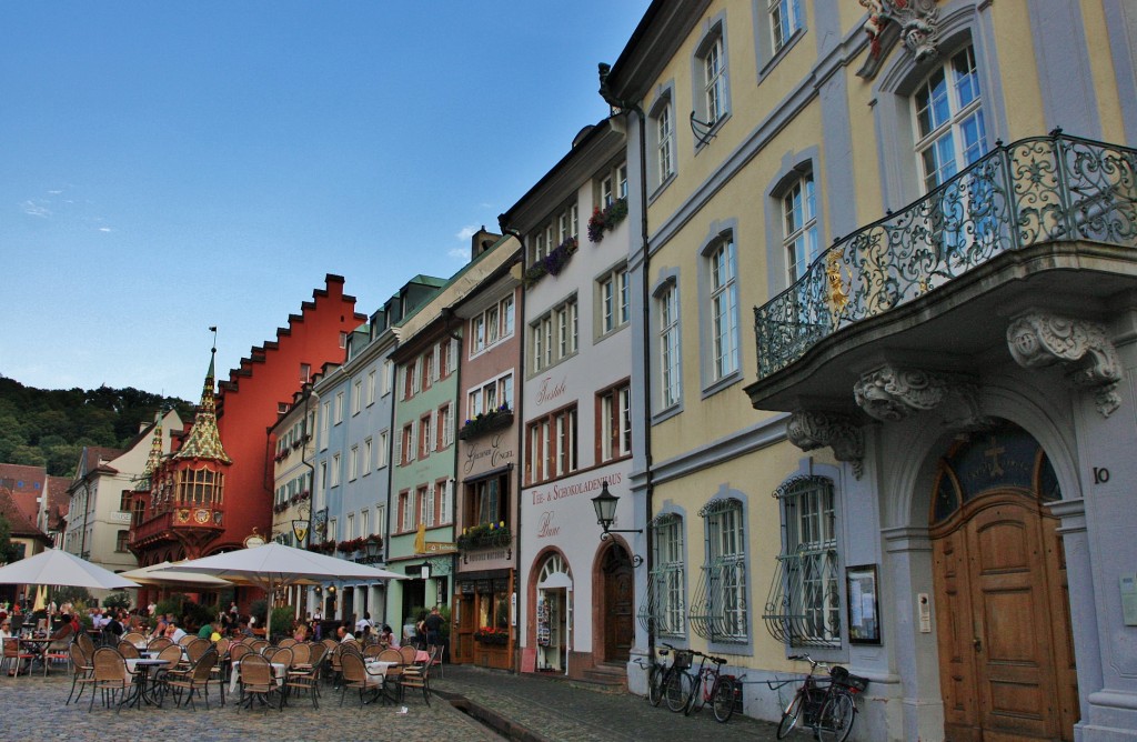 Foto: Plaza de la Catedral - Freiburg im Breisgau (Friburgo) (Baden-Württemberg), Alemania