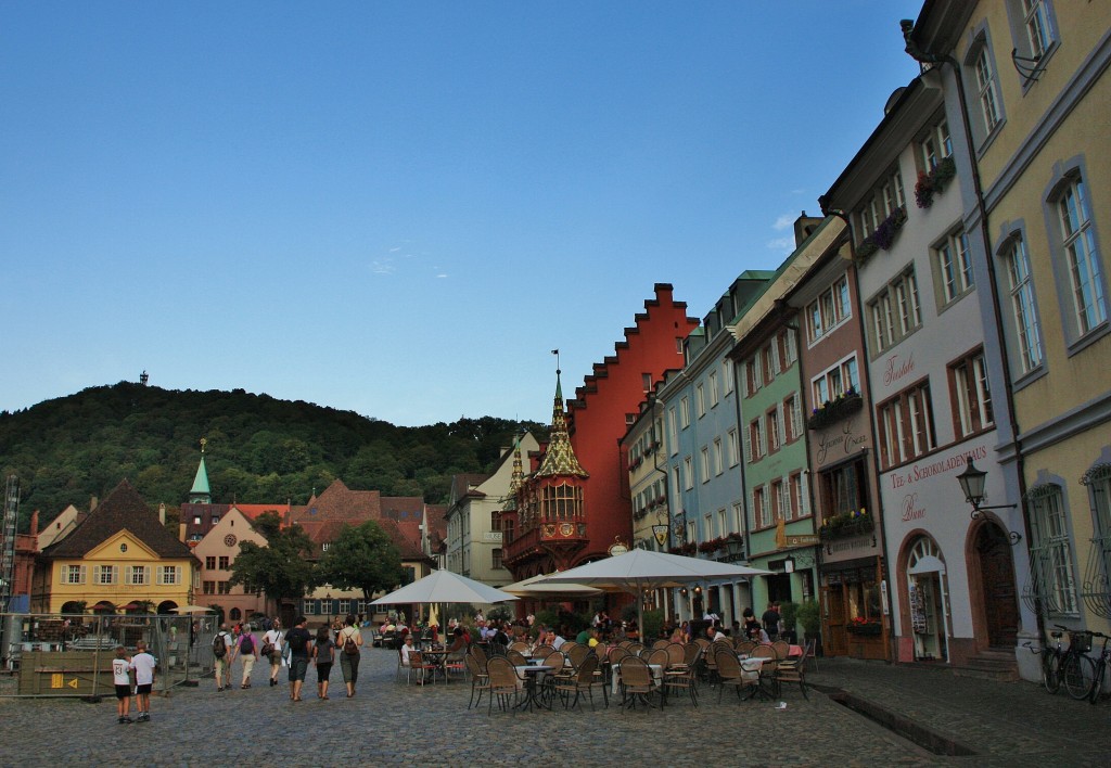 Foto: Plaza de la Catedral - Freiburg im Breisgau (Friburgo) (Baden-Württemberg), Alemania