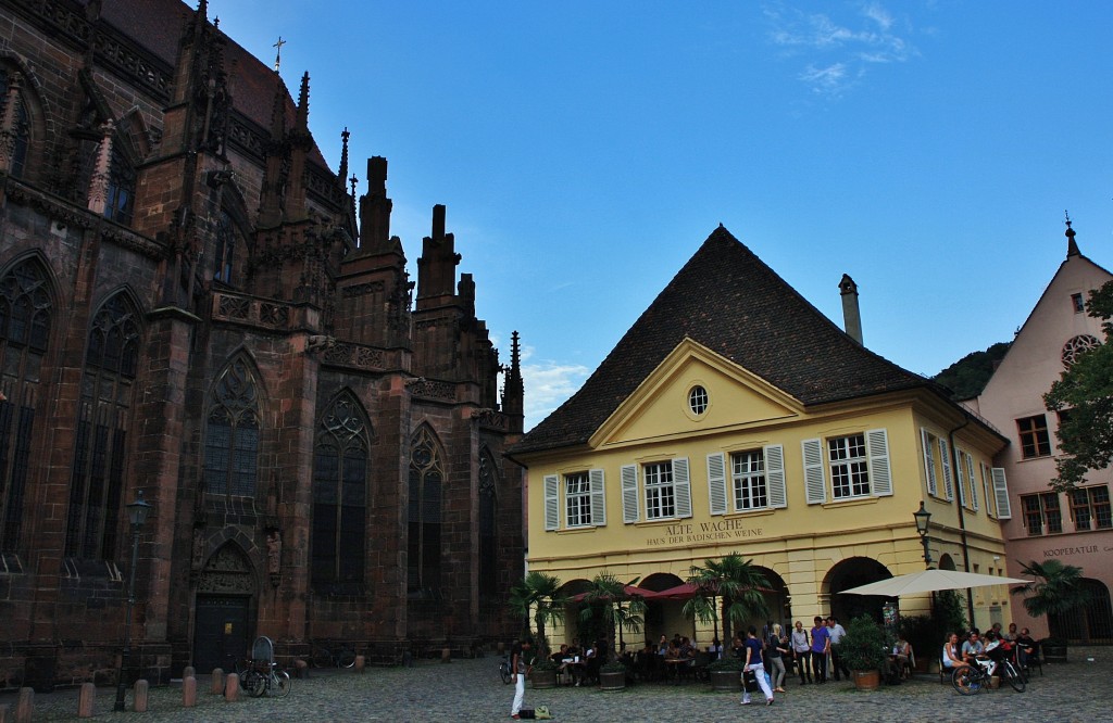 Foto: Plaza de la Catedral - Freiburg im Breisgau (Friburgo) (Baden-Württemberg), Alemania