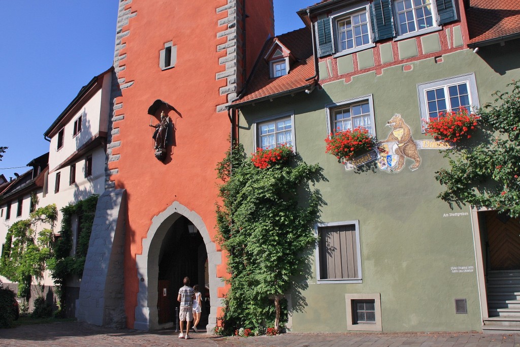 Foto: Puerta de entrada - Meersburg (Baden-Württemberg), Alemania