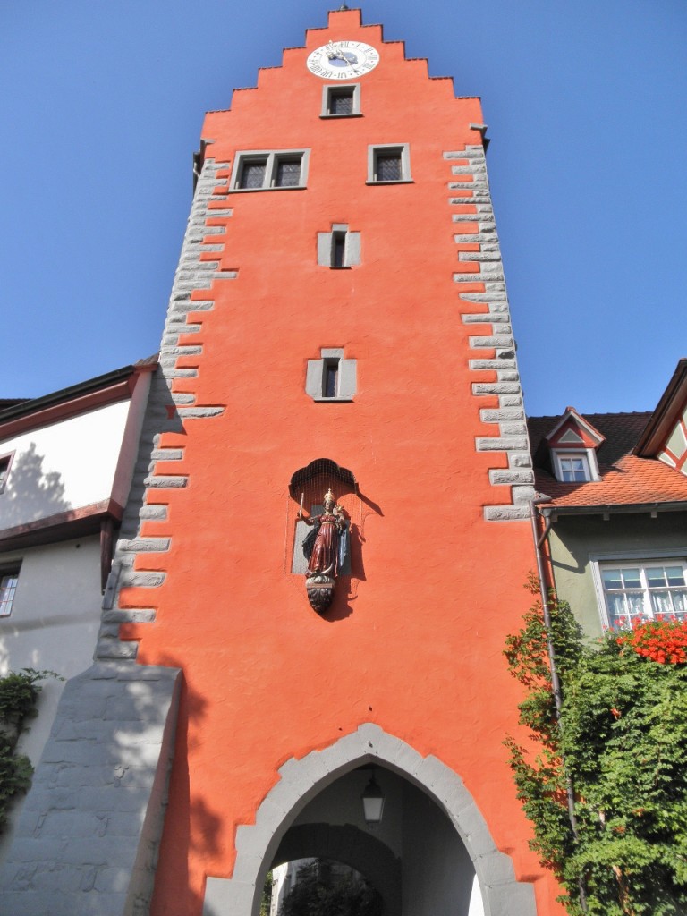 Foto: Puerta de la ciudad - Meersburg (Baden-Württemberg), Alemania