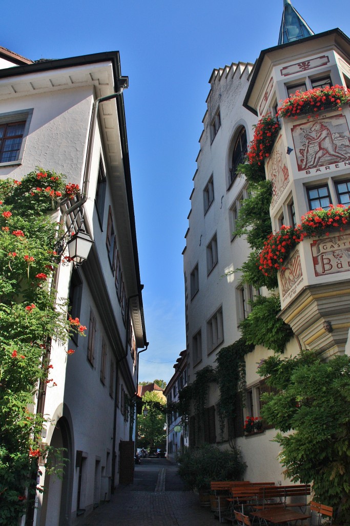 Foto: Centro histórico - Meersburg (Baden-Württemberg), Alemania