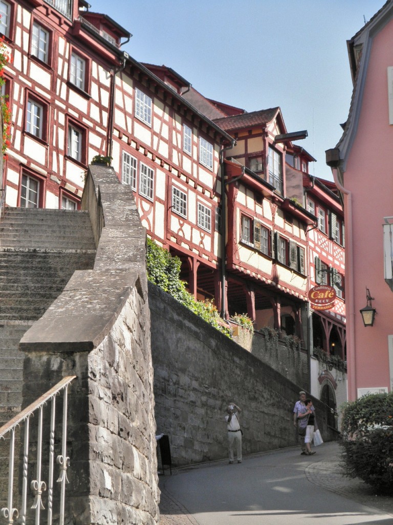 Foto: Centro histórico - Meersburg (Baden-Württemberg), Alemania