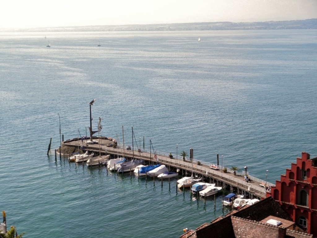 Foto: Vistas desde el castillo - Meersburg (Baden-Württemberg), Alemania