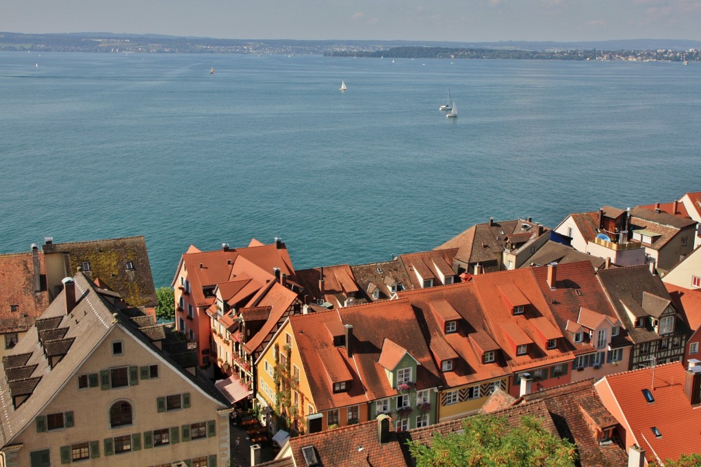 Foto: Vistas desde el castillo - Meersburg (Baden-Württemberg), Alemania