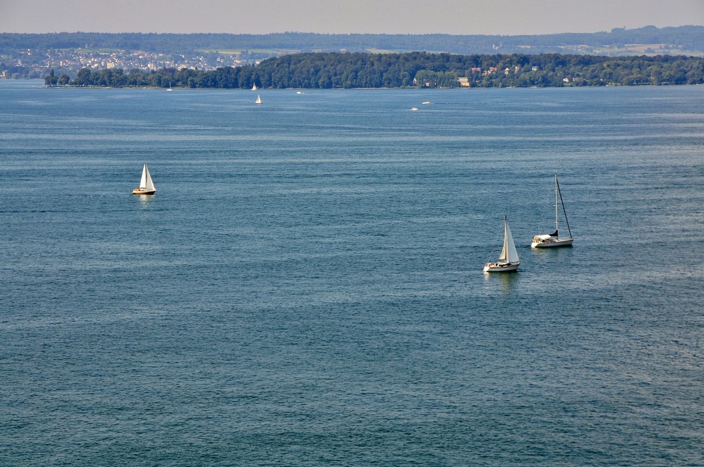 Foto: Vistas desde el castillo - Meersburg (Baden-Württemberg), Alemania