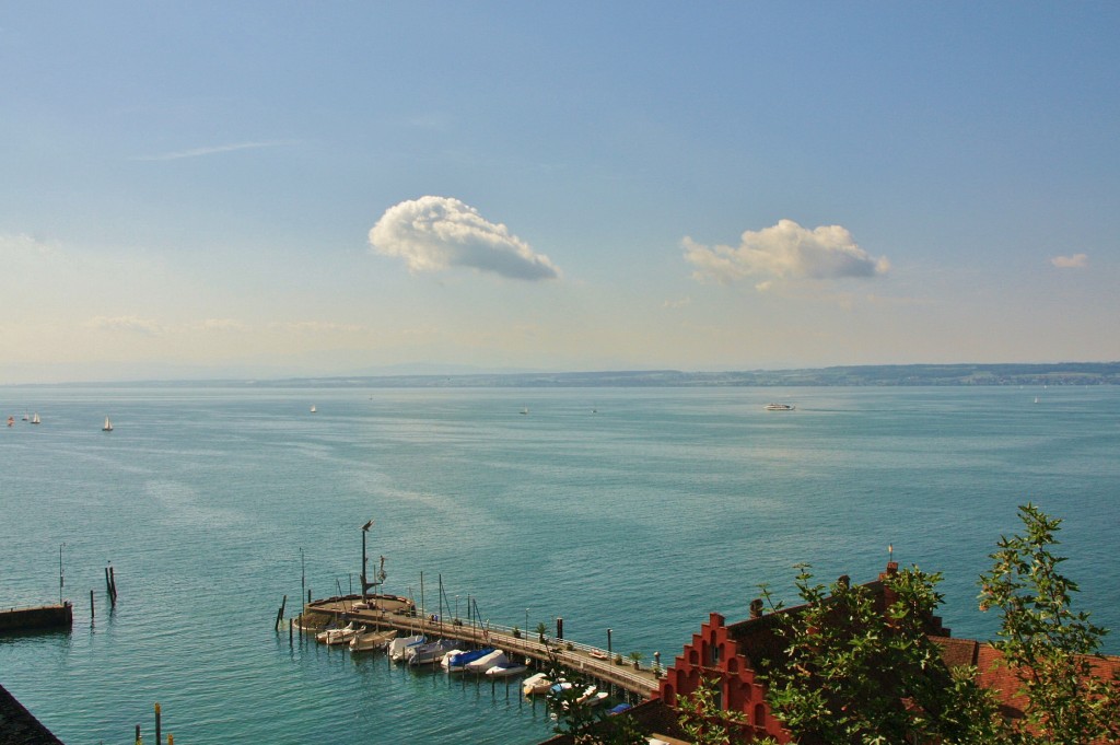 Foto: Vistas desde el castillo - Meersburg (Baden-Württemberg), Alemania