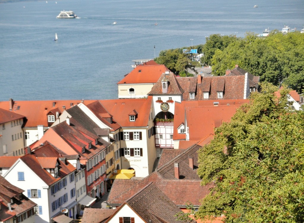 Foto: Vistas desde el castillo - Meersburg (Baden-Württemberg), Alemania