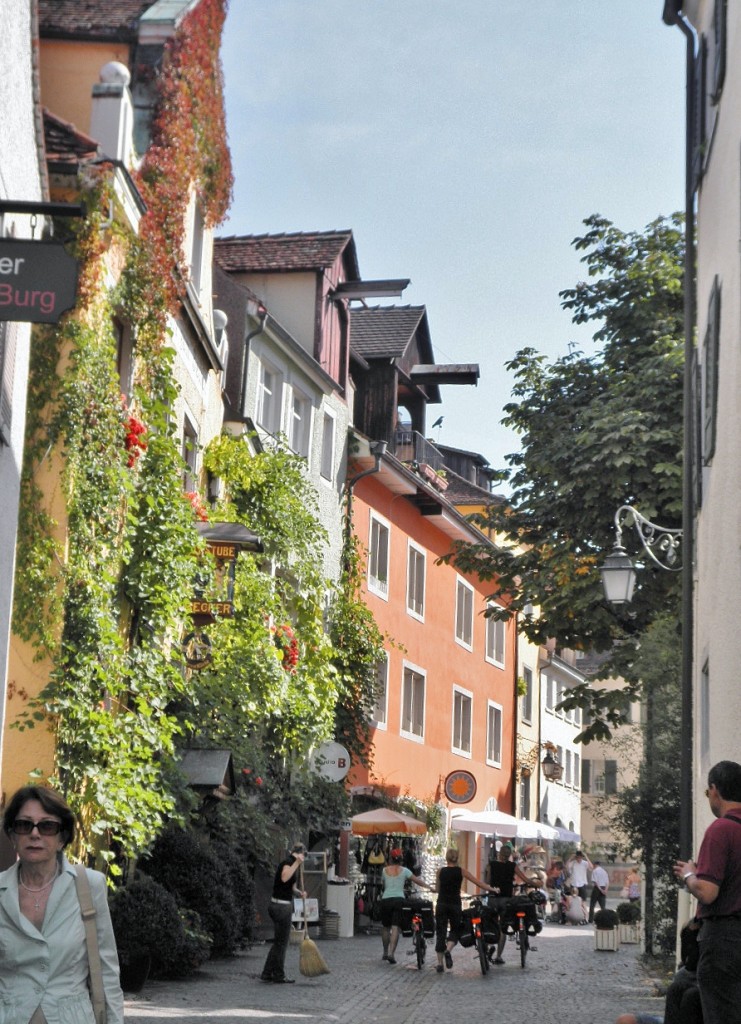 Foto: Centro histórico - Meersburg (Baden-Württemberg), Alemania