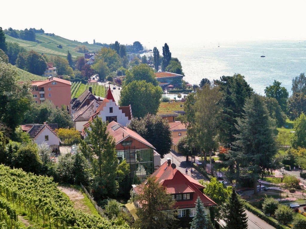 Foto: Vistas desde el Palacio - Meersburg (Baden-Württemberg), Alemania