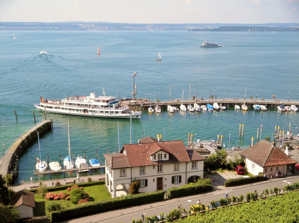 Foto: Vistas desde el Palacio - Meersburg (Baden-Württemberg), Alemania