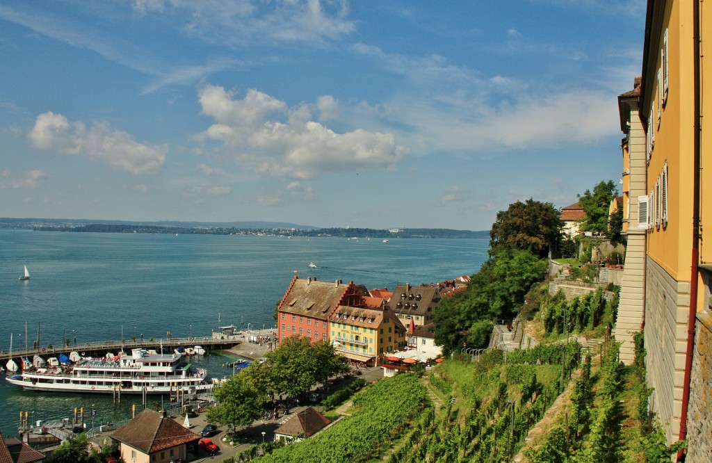 Foto: Vistas desde el Palacio - Meersburg (Baden-Württemberg), Alemania