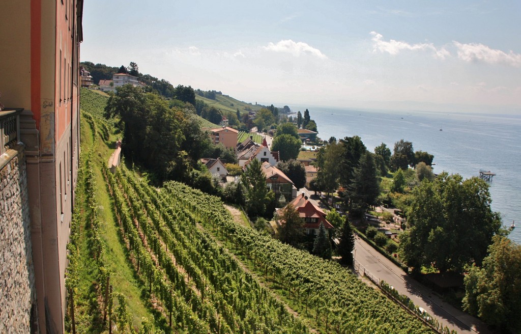 Foto: Vistas desde el Palacio - Meersburg (Baden-Württemberg), Alemania