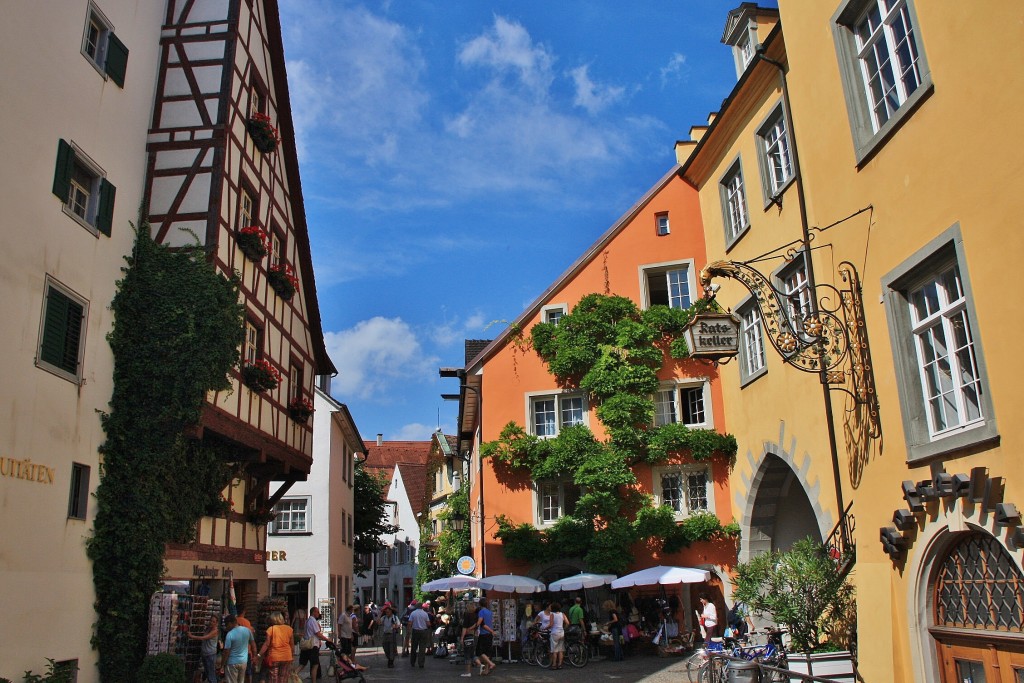 Foto: Centro histórico - Meersburg (Baden-Württemberg), Alemania