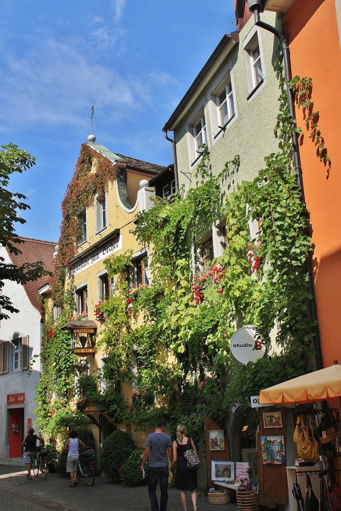 Foto: Centro histórico - Meersburg (Baden-Württemberg), Alemania