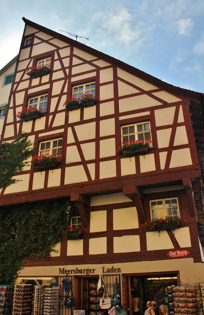 Foto: Centro histórico - Meersburg (Baden-Württemberg), Alemania