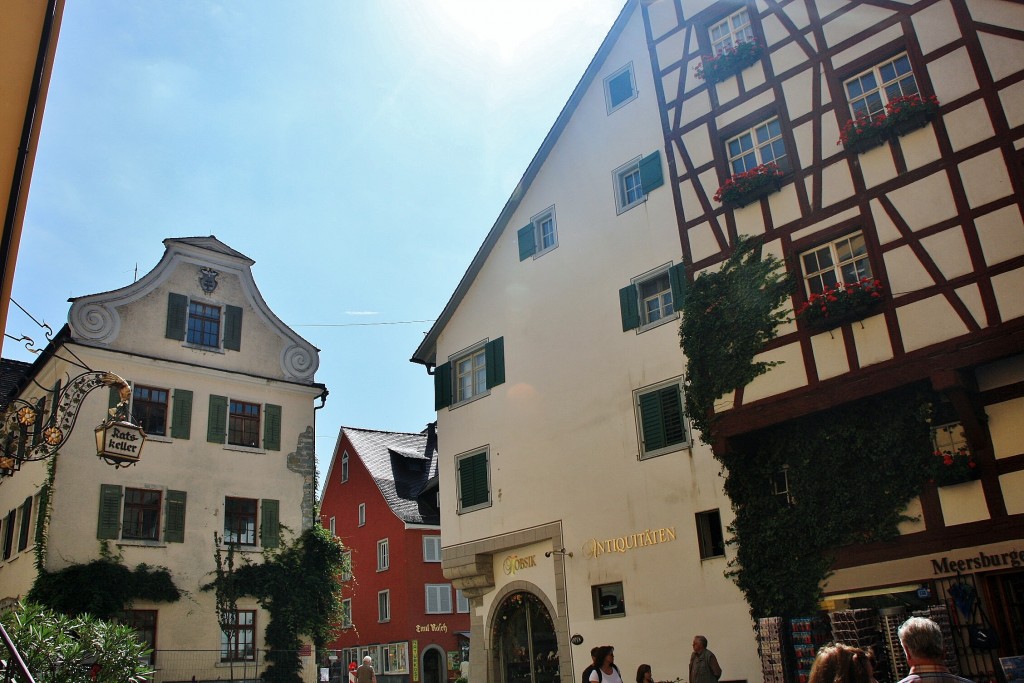 Foto: Centro histórico - Meersburg (Baden-Württemberg), Alemania