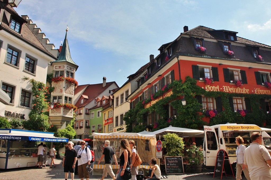 Foto: Centro histórico - Meersburg (Baden-Württemberg), Alemania