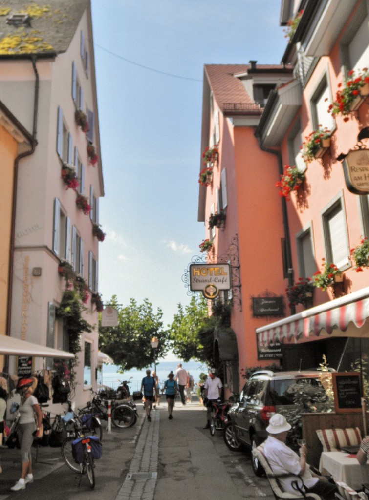 Foto: Centro histórico - Meersburg (Baden-Württemberg), Alemania