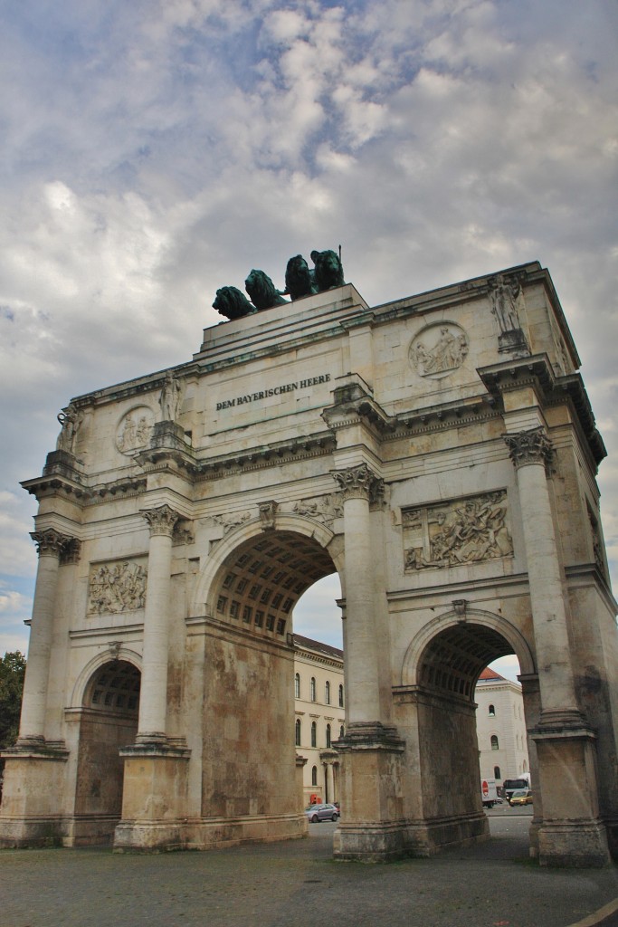 Foto: Arco de Triunfo - Múnich (München) (Bavaria), Alemania