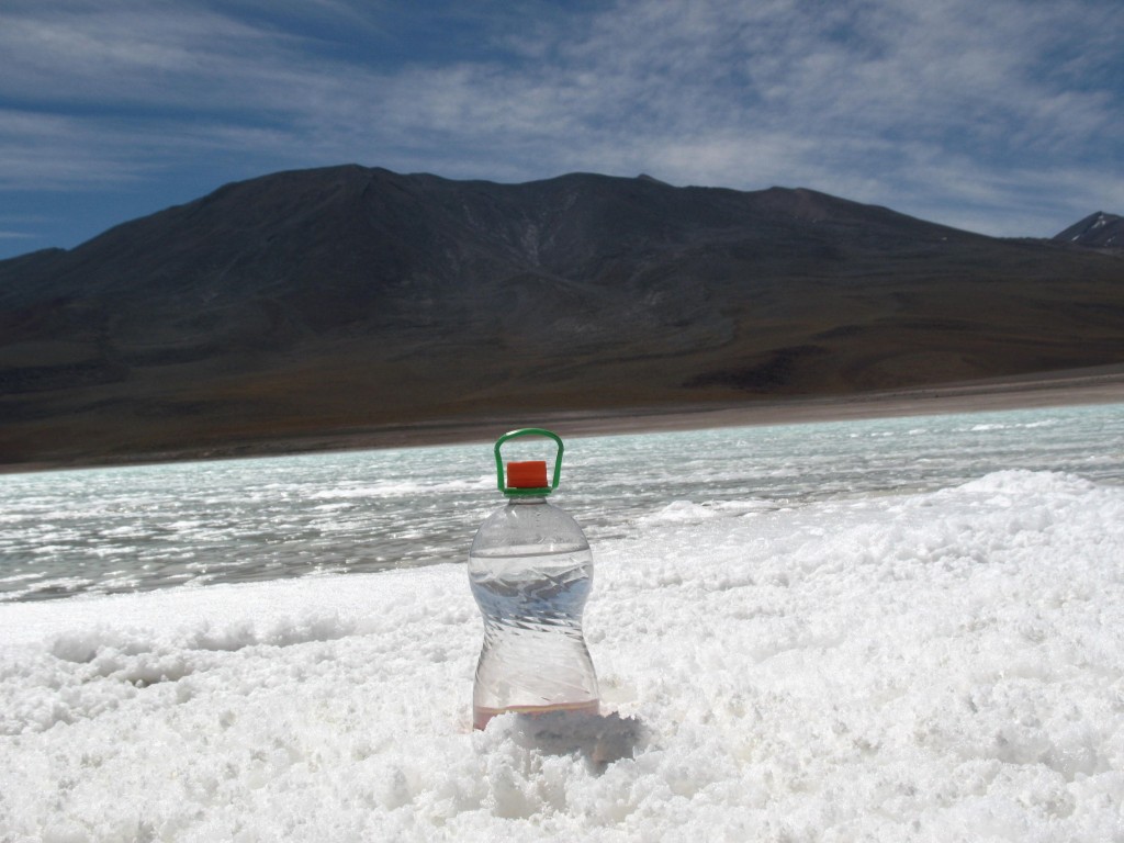 Foto: Laguna Verde y sus alrdedores. - Sud Lípez (Potosí), Bolivia