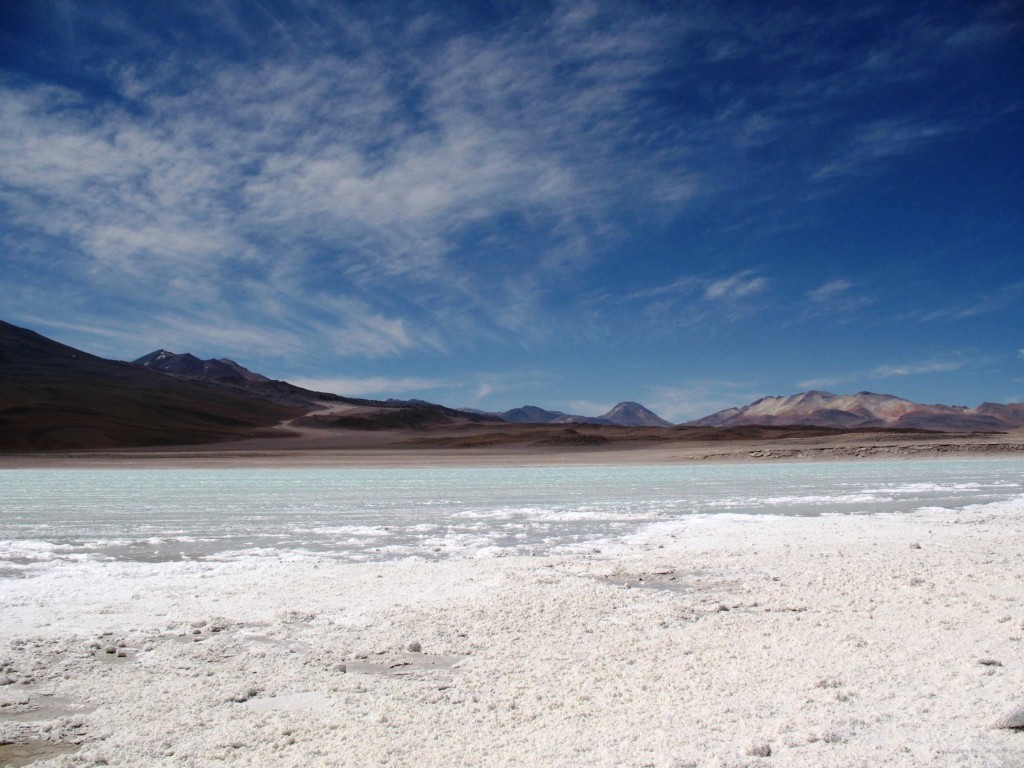 Foto: Laguna Verde y sus alrdedores. - Sud Lípez (Potosí), Bolivia