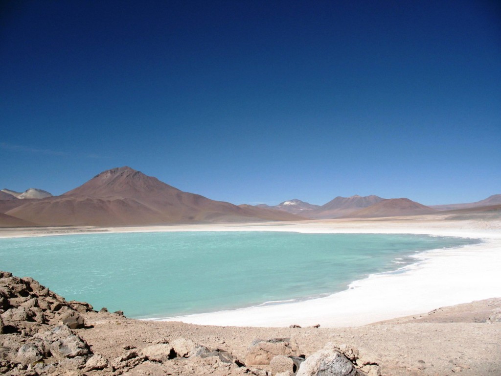 Foto: Laguna Verde y sus alrdedores. - Sud Lípez (Potosí), Bolivia