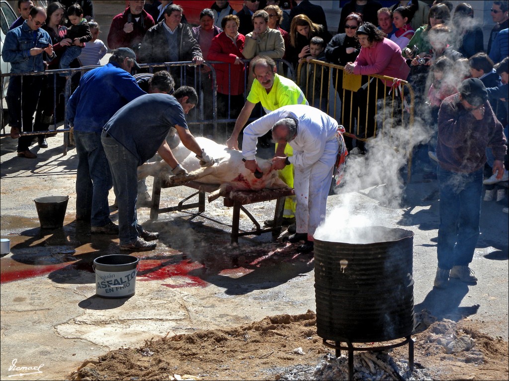 Foto: 110319-36 MATANZA Y BOLILLOS - Arcos De Jalon (Soria), España