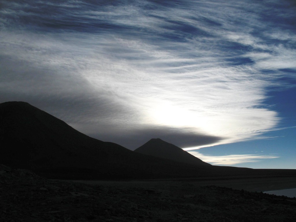 Foto: Laguna Blanca y alrededores. - Sud Lípez (Potosí), Bolivia