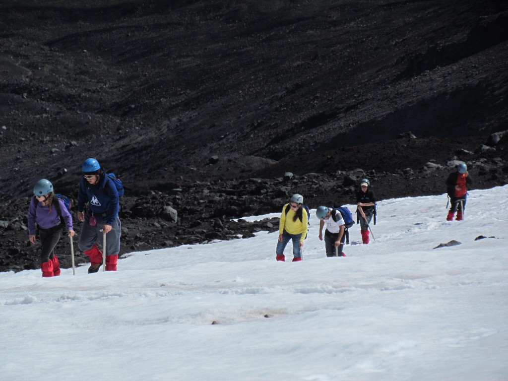 Foto: Ascenso al volcán Villarrica - Pucón (Araucanía), Chile