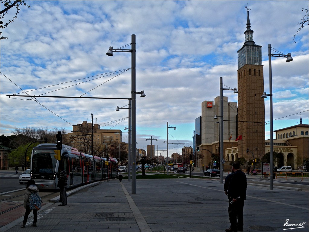 Foto: 110328-05 Tranvia Zaragoza - Zaragoza (Aragón), España