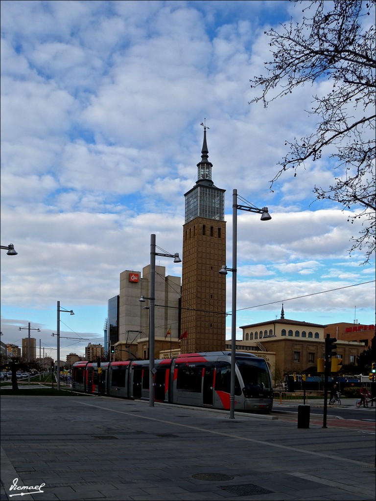 Foto: 110328-06 Tranvia Zaragoza - Zaragoza (Aragón), España