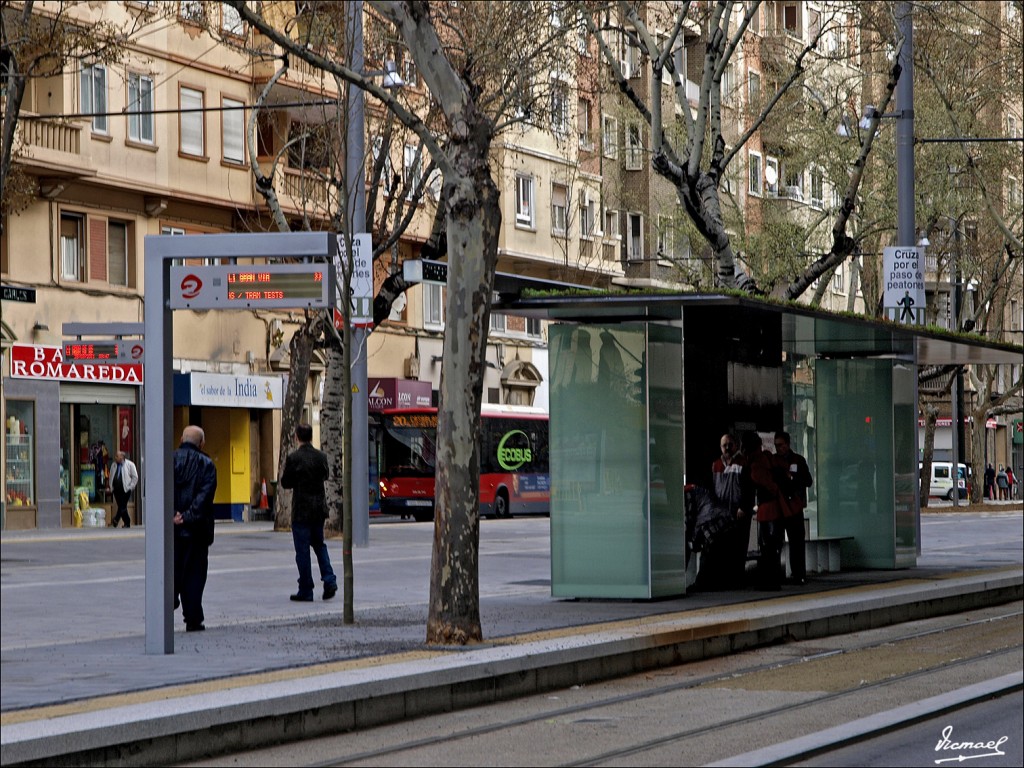 Foto: 110328-09 Tranvia Zaragoza - Zaragoza (Aragón), España