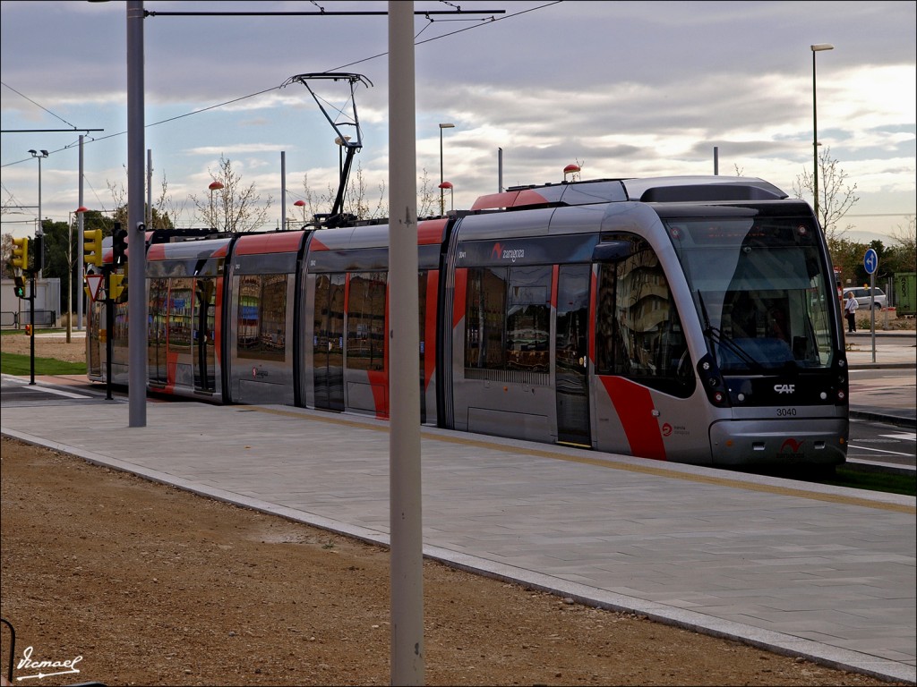 Foto: 110328-35 Tranvia Zaragoza - Zaragoza (Aragón), España