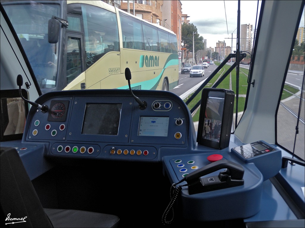 Foto: 110328-36 Tranvia Zaragoza - Zaragoza (Aragón), España