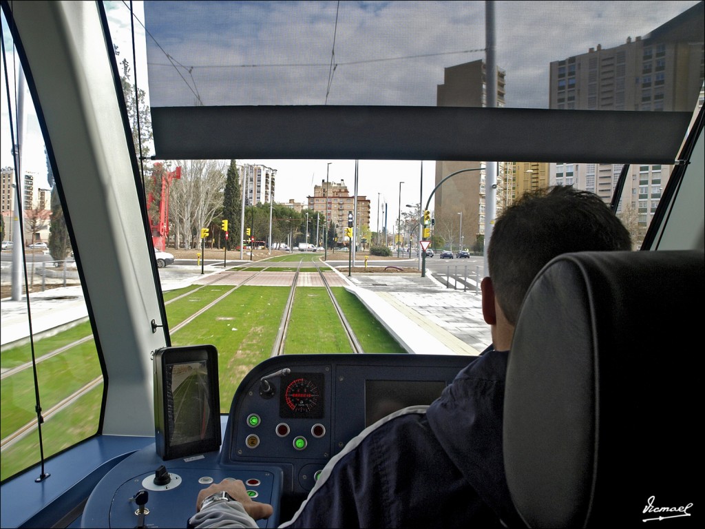 Foto: 110328-63 Tranvia Zaragoza - Zaragoza (Aragón), España