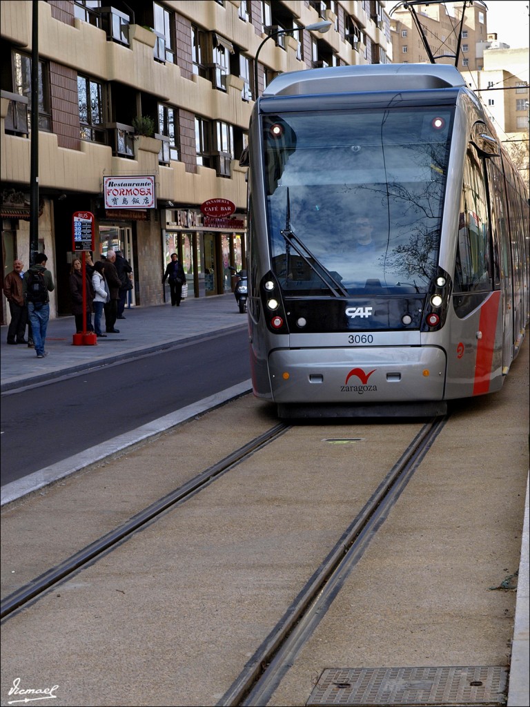 Foto: 110328-67 Tranvia Zaragoza - Zaragoza (Aragón), España